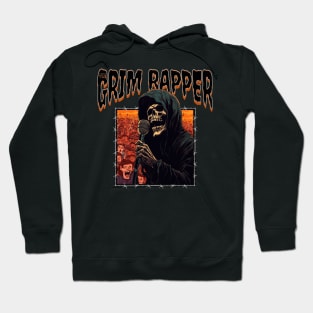 The Grim Rapper - Funny Grim Reaper Halloween Shirt Hoodie